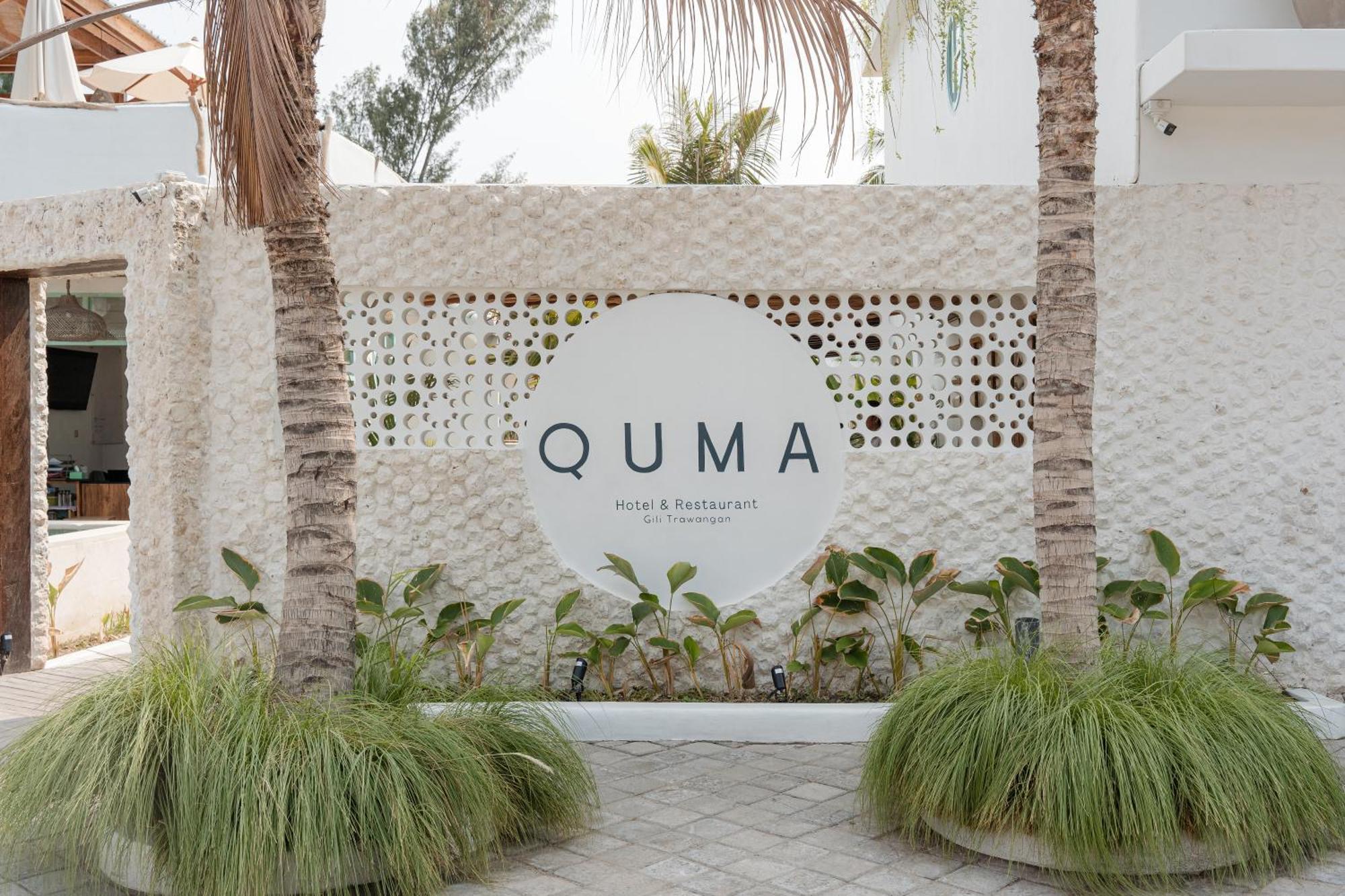 Quma Hotel Gili Trawangan Eksteriør bilde